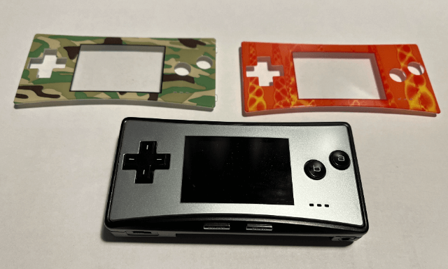 GBA Micro SIlver box art for GameBoy Advance